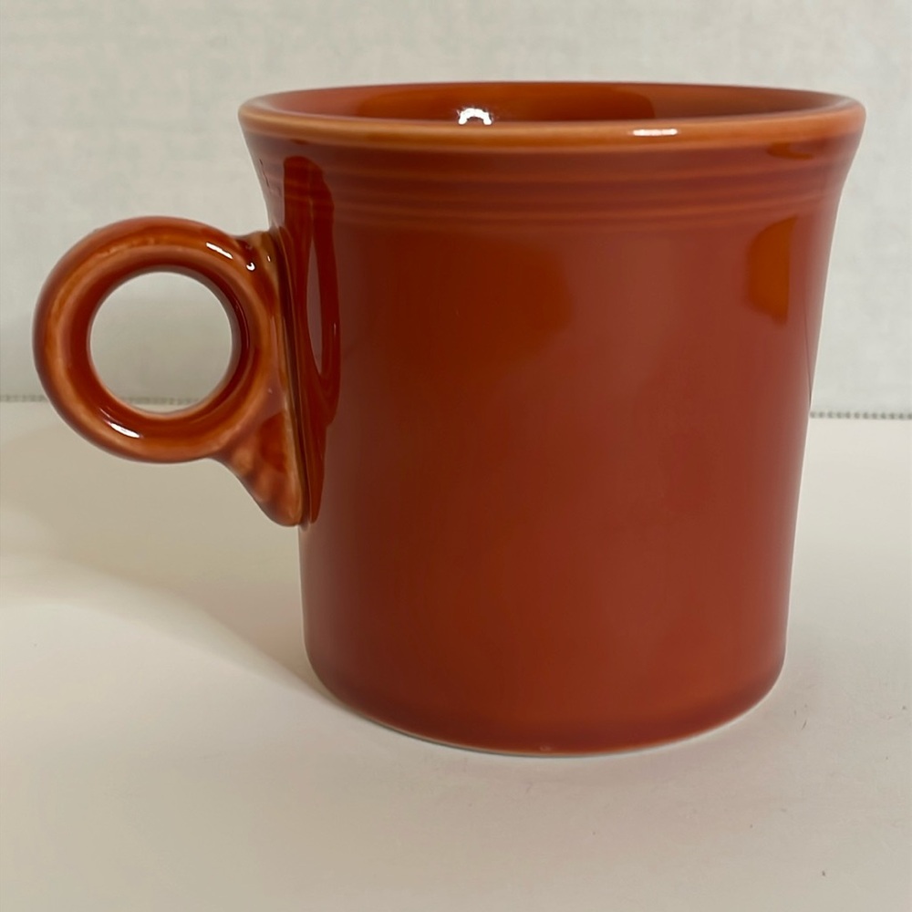 Fiesta Classic Burnt Orange Ring Handle